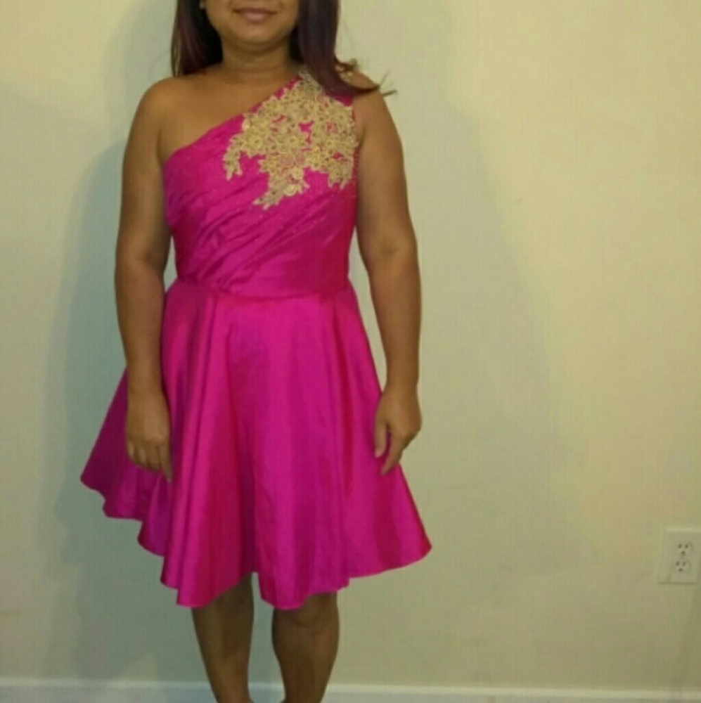 Beautiful pink formal dress